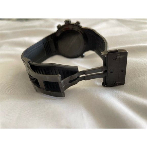 Salvatore Ferragamo Men Wristwatch Black PVD Coated Stainless Steel F-80 Pilot main image 4